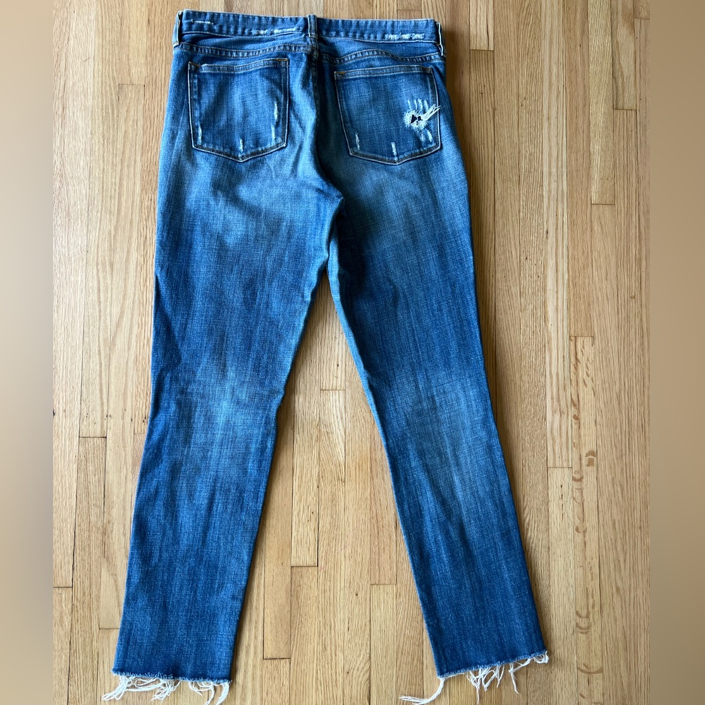J crew distressed jeans size 29